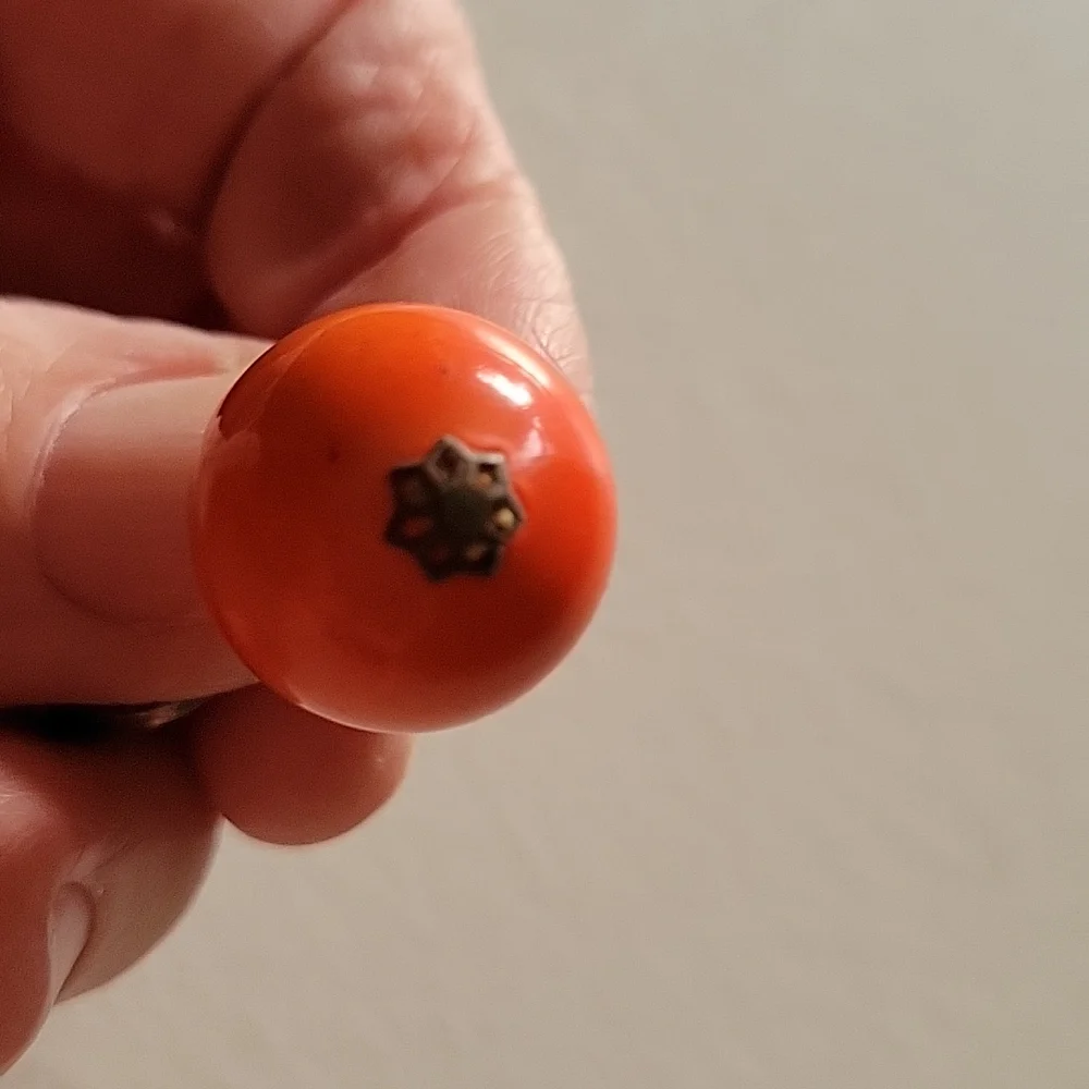 60's EARRINGS,VTG VINTAGE/MOD 1960'S, MY "COOL" HIP MOMS EARRINGS! - Picture 3 of 4